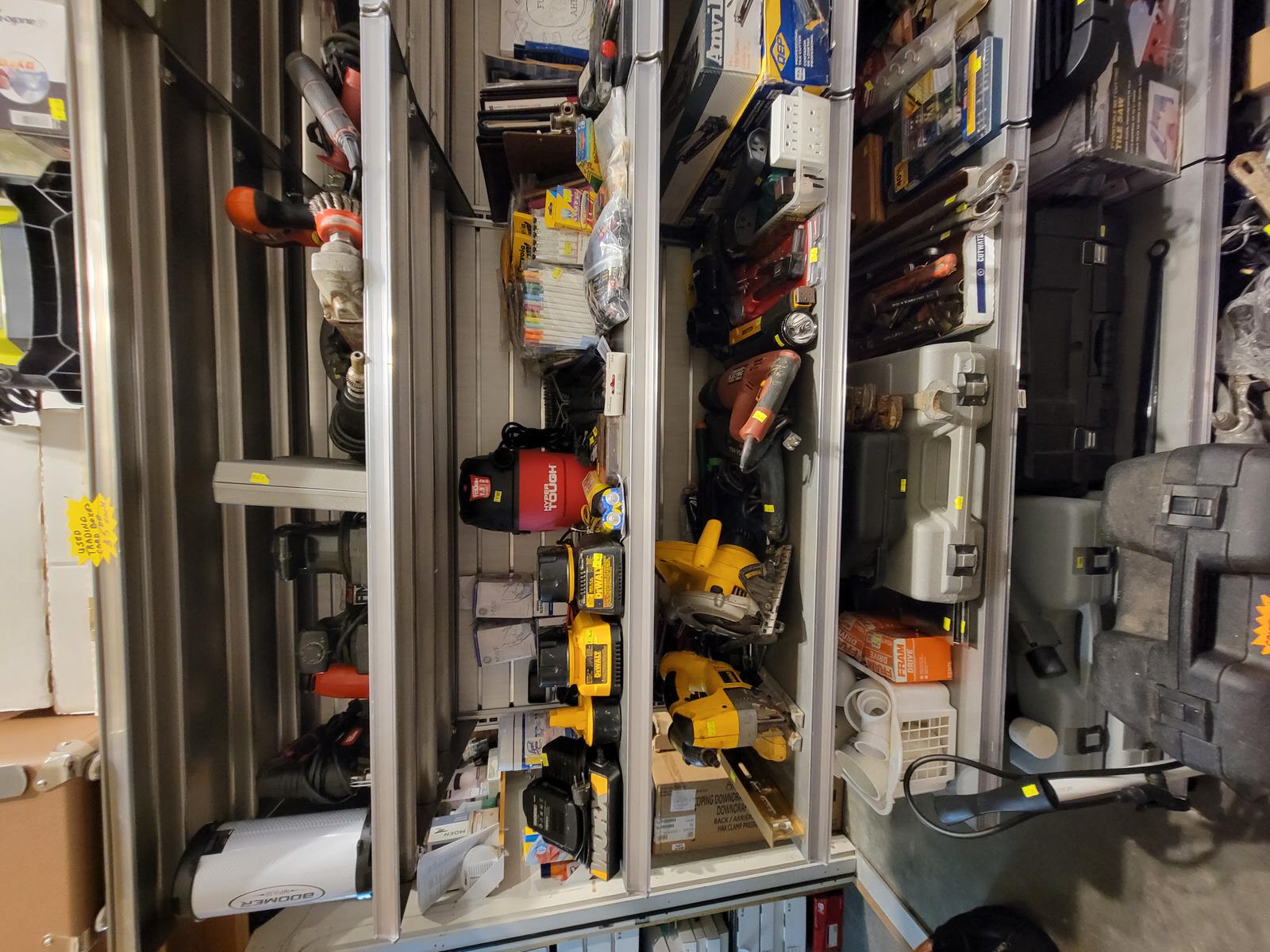Cedar Creek Thrift Store, Power Tools, Saws, Drills, Vacumns, Tile Cutters, Tool Kits, Sockets, Wrenches, Floor Nailers, Tool Kits, Corded Tools, Cordless Tools