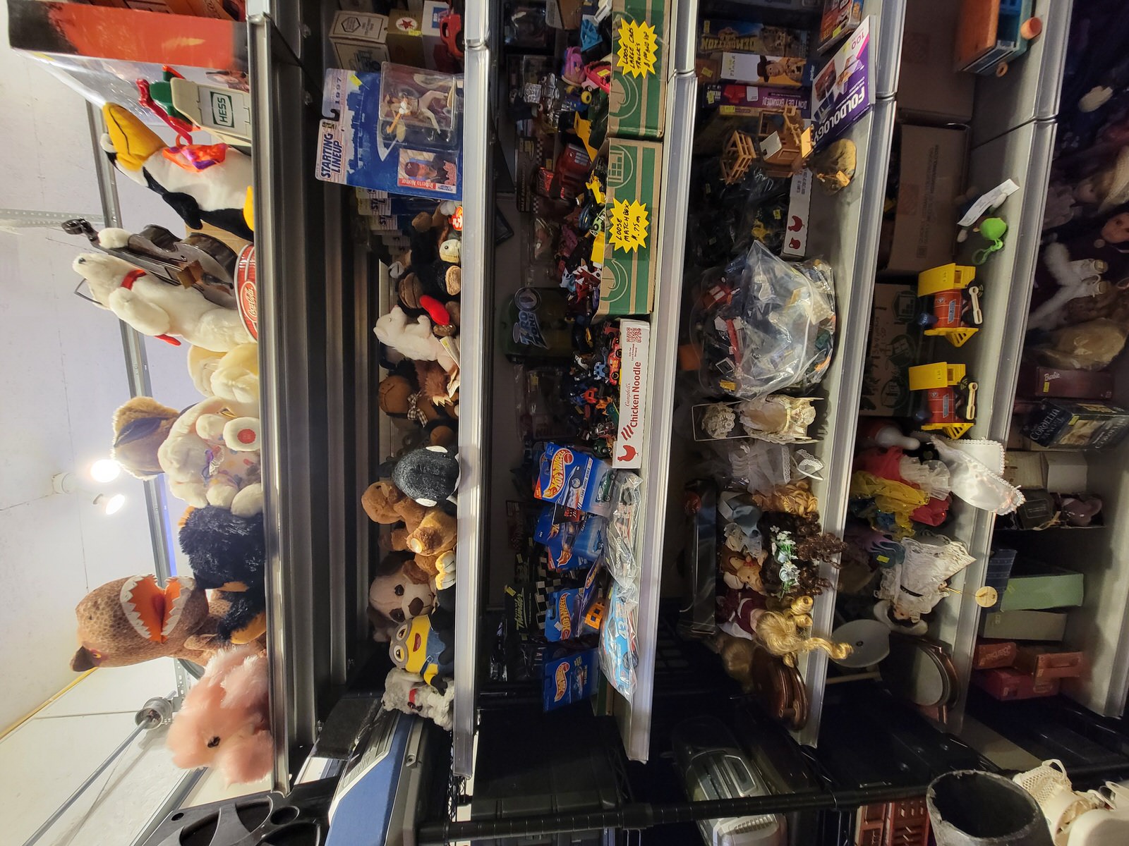 Cedar Creek Thrift Store, Stuffed Animals, Sports Action Figures, Matchboxs, Hot Wheels, Diecast Cars, Bulk Legos, Dolls, Barbies, Action Figures, Bulk Figures
