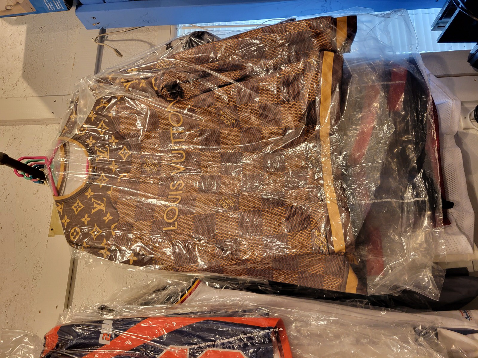 Cedar Creek Thrift Store, MLB Jackets, MLB Jerseys, NFL Jerseys, NFL Jackets, NHL Jerseys, NBA Jeresys, NCAA Jerseys. Louis Vutton Shirt, Gucci Shirt
