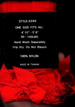 Stocking Thigh Hi's, Red Color, One Size Fits Most, Leg Avenue, LA-6929-RED