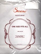 Suspender Pantyhose, White Color, One Size Fits Most, Serena Lingerie, SL-S6700-WHT