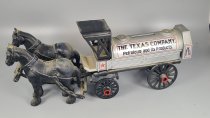 Ertl, Texaco Horse And Tanker Truck, Texaco, Bank, 1/24 Scale, TU24-1693