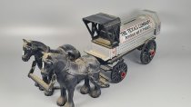 Ertl, Texaco Horse And Tanker Truck, Texaco, Bank, 1/24 Scale, TU24-1693