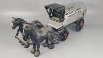 Ertl, Texaco Horse And Tanker Truck, Texaco, Bank, 1/24 Scale, TU24-1693