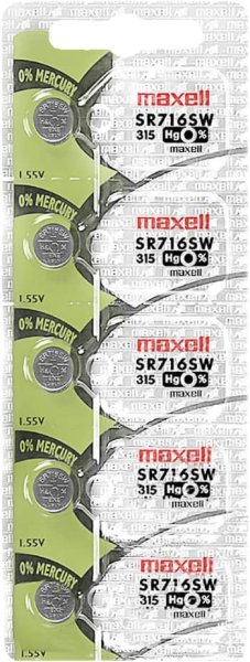 Maxell MX315 Battery