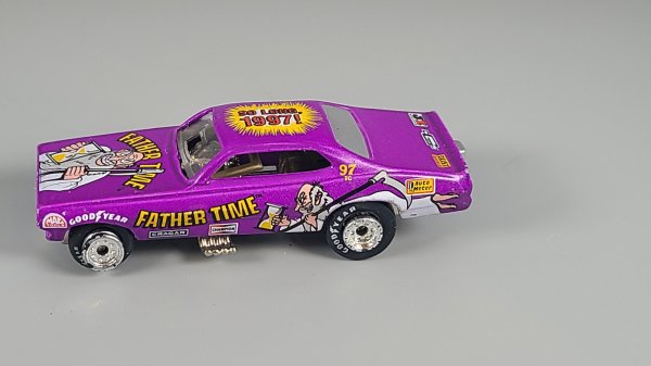 Johnny Lightning, 1995, Playing Mantis, Father Time, 1/64 Scale, TU24-1491