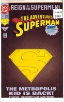 The Adventures Of Superman, Issue 501, June 1993, DC Comics, TU2412-0222