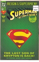 Superman, In Action Comics, Issue 687, June 1993, DC Comics, TU2412-227