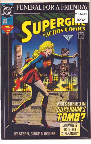 Supergirl, In Action Comics, Issue 686, February 1993, DC Comics, TU2412-232