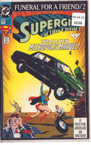 Supergirl, In Action Comics, Issue 685, January 1993, DC Comics, TU2412-236