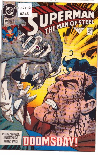 Superman The Man Of Steel, Issue 501, January 1993, DC Comics, TU2412-246