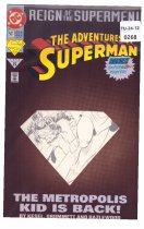 The Adventures Of Superman, Cover / Poster, Issue 501, DC Comics, TU2412-268