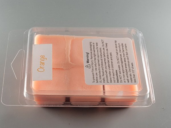 Orange, Scented Wax Melt Cubes, Size 2.3 oz, 25-0822