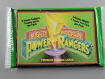 Power Rangers, Wax Pack Of 7 Cards, 1994, Collect A Card, 25-0829
