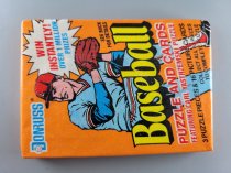 Baseball, Wax Pack Of 16 Cards, 3 Puzzle Pieces, 1990, Dunross, 25-0836
