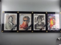 Andretti Family, Auto Racing, 4 Card Display, Trading Card Set, Press Pass / SB, 25-0854