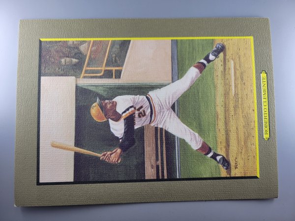Roberto Clemente, Baseball, MLB, 6x8 Print, Price Steel Galleries, 25-0860