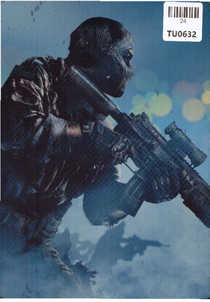 Call Of Duty Ghost Video Game, X Box 360, Microsoft, 24TU-0632