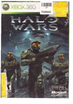 Halo Wars Video Game, X Box 360, Microsoft, 24TU-0642