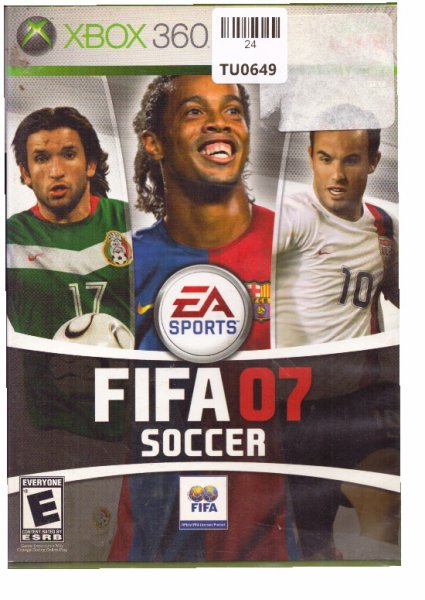 Fila 07 Soccer Video Game, X Box 360, Microsoft, 24TU-0649