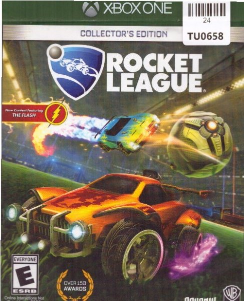 Rocket League Collectors Edition Video Game, X Box One, Microsoft, 24TU-0658