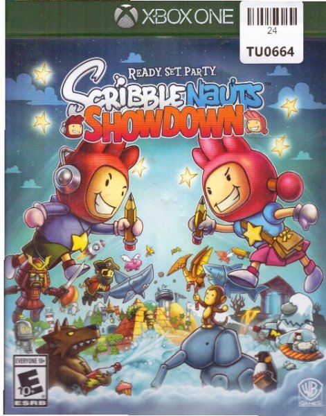 Scribble Nauts Showdown Video Game, X Box One, Microsoft, 24TU-0664