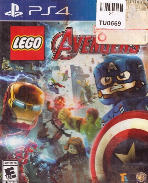 Legos Avengers Video Game, Playstation 4, Sony, 24TU-0669