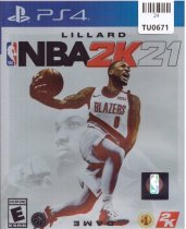 NBA 2K21 Video Game, Playstation 4, Sony, 24TU-0671