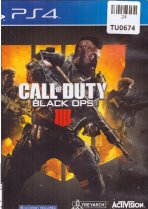 Call Of Duty Black Ops IV Video Game, Playstation 4, Sony, 24TU-0674