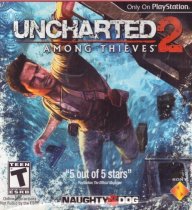 Uncharted II Among Theives Video Game, Playstation 3, Sony, 24TU-0684
