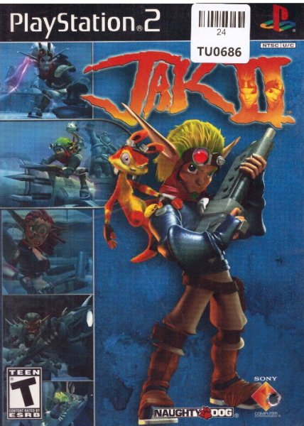 Jak II Video Game, Playstation 2, Sony, 24TU-0686
