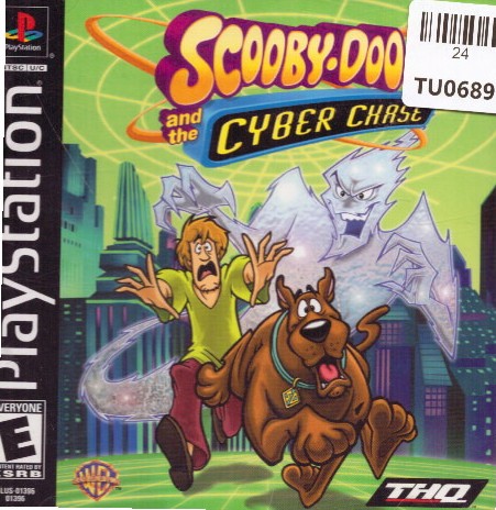 Scobby Doo Cyber Chase Video Game, Playstation 1, Sony, 24TU-0689