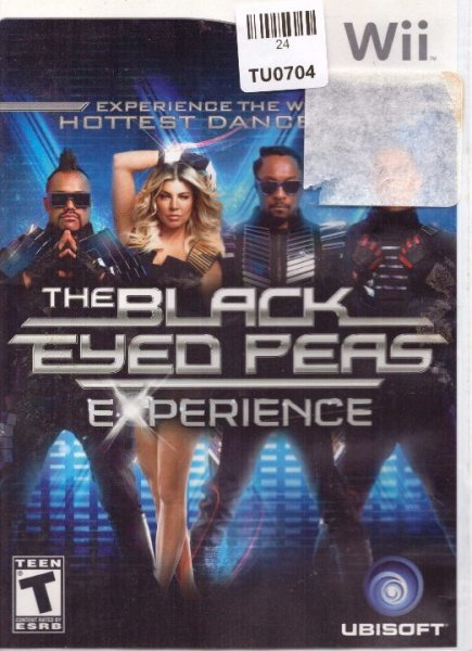 The Black Eye Peas Expirence Video Game, WII, Nintendo, 24TU-0704