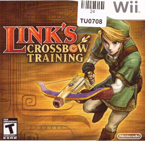 Links Crossbow Training Video Game, WII, Nintendo, 24TU-0708
