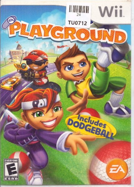 Playground Video Game, WII, Nintendo, 24TU-0712