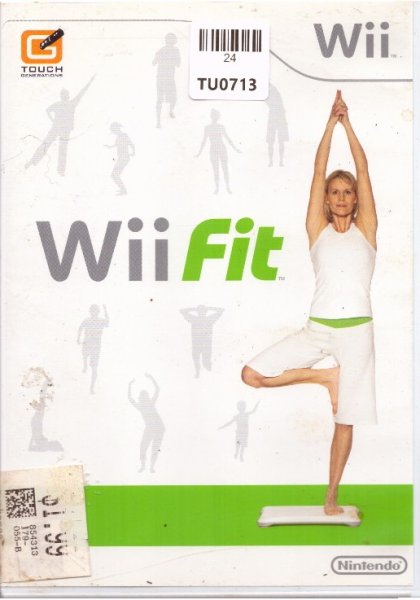 WII Fit Video Game, WII, Nintendo, 24TU-0713