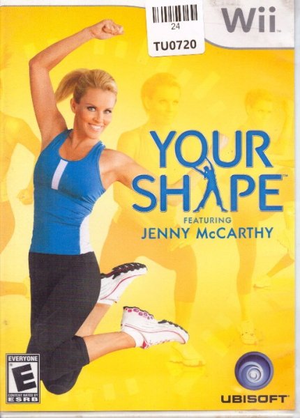 Your Shape Jenny McCarthy Video Game, WII, Nintendo, 24TU-0720