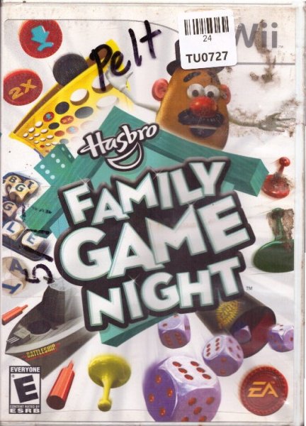 Hasbro Family Game Night Video Game, WII, Nintendo, 24TU-0727