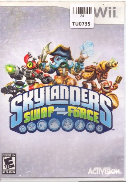 Skylanders Swap Force Video Game, WII, Nintendo, 24TU-0735