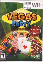 Vegas Party Video Game, WII, Nintendo, 24TU-0736