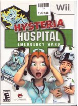 Hysteria Hospital Video Game, WII, Nintendo, 24TU-0746