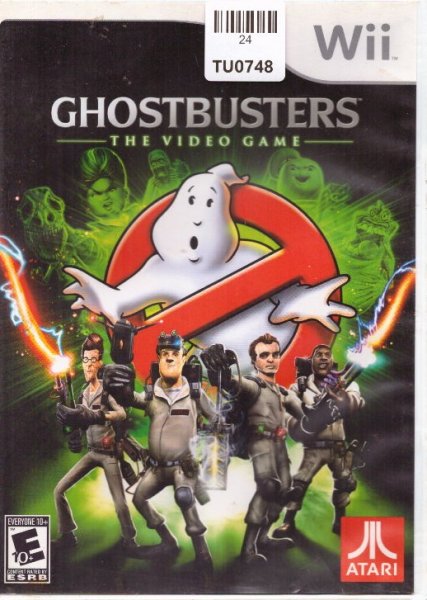 Ghostbusters Video Game, WII, Nintendo, 24TU-0748