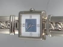 Seiko Watch, Model 1N00-6N10, Quartz, Working, Bangel Style 25w-1594