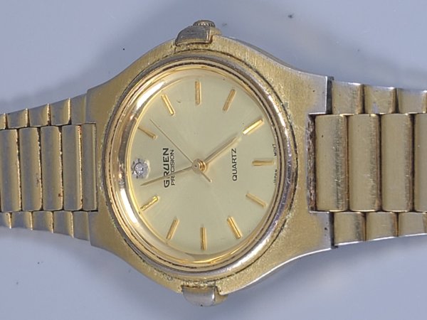 Vintage Gruen Precision Watch, Model Quartz, Not Working, 25w-1507