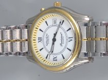 Vintage Gruen Precision Watch, Model 219-6N10, Quartz, Date, Working, 25w-1538