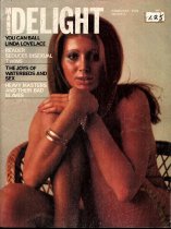 Mans Delight Magazine, February 1976, Volume 4, Issue 2, Cover, Centerfold, 26m-0082