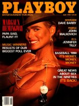 Playboy Magazine, May 1990, Volume 37, Issue 5, Cover Marqaux Hemmingway, Centerfold Tina Bockrath, 26M-0139