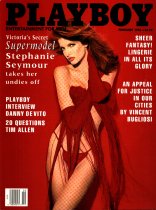 Playboy Magazine, February 1993, Volume 40, Issue 2, Cover Stephanie Seymour, Centerfold Jennifer Leroy, 26M-0144