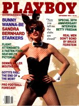 Playboy Magazine, September 1992, Volume 39, Issue 9, Cover Sandra Bernhard, Centerfold Morena Corwin, 26M-0145
