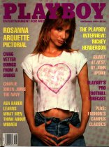 Playboy Magazine, September 1990, Volume 37, Issue 9, Cover Roseanna Arquette, Centerfold Kerrie Kindle, 26M-0152